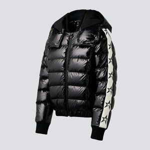 Perfect Moment Women’s Star Down Jacket Black Foil, L